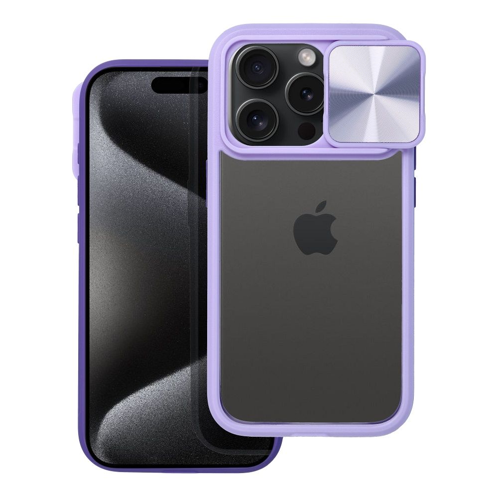 Ümbris Slider Camshield iPhone 7/ 8/ SE2020/ SE2022 (lilla)