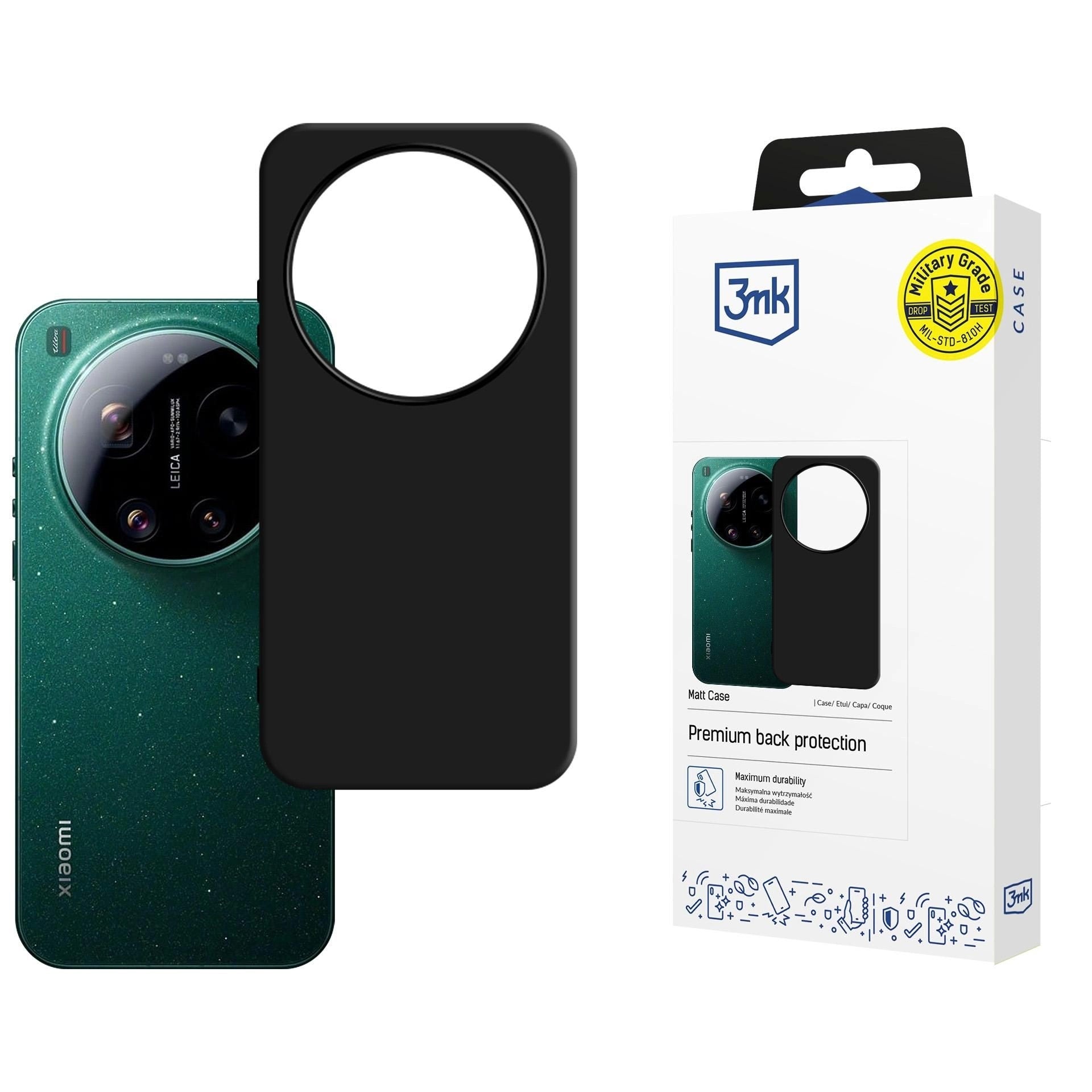 Silikoon 3MK Matt Case Xiaomi 17 Ultra (must)