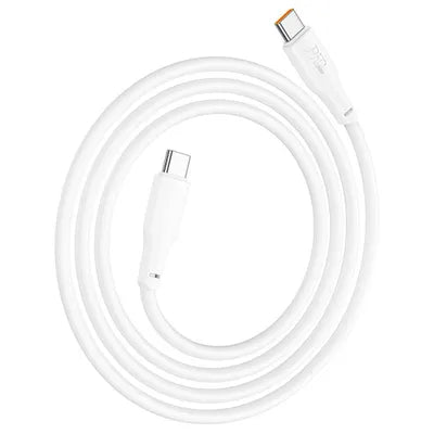 Juhe Hoco X93 100W USB-C to USB-C  (1m / valge)