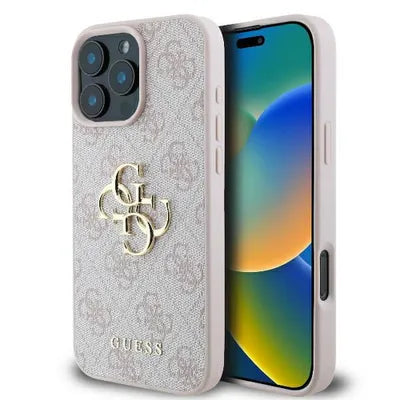 Guess Ümbris 4G Big Logo iPhone 16 Pro (roosa)