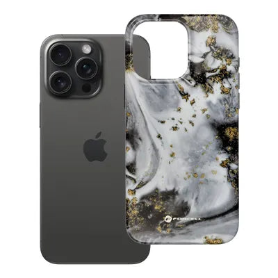 Ümbris F-Protect Mirage Magsafe iPhone 15 Pro Max (hõbe udu)