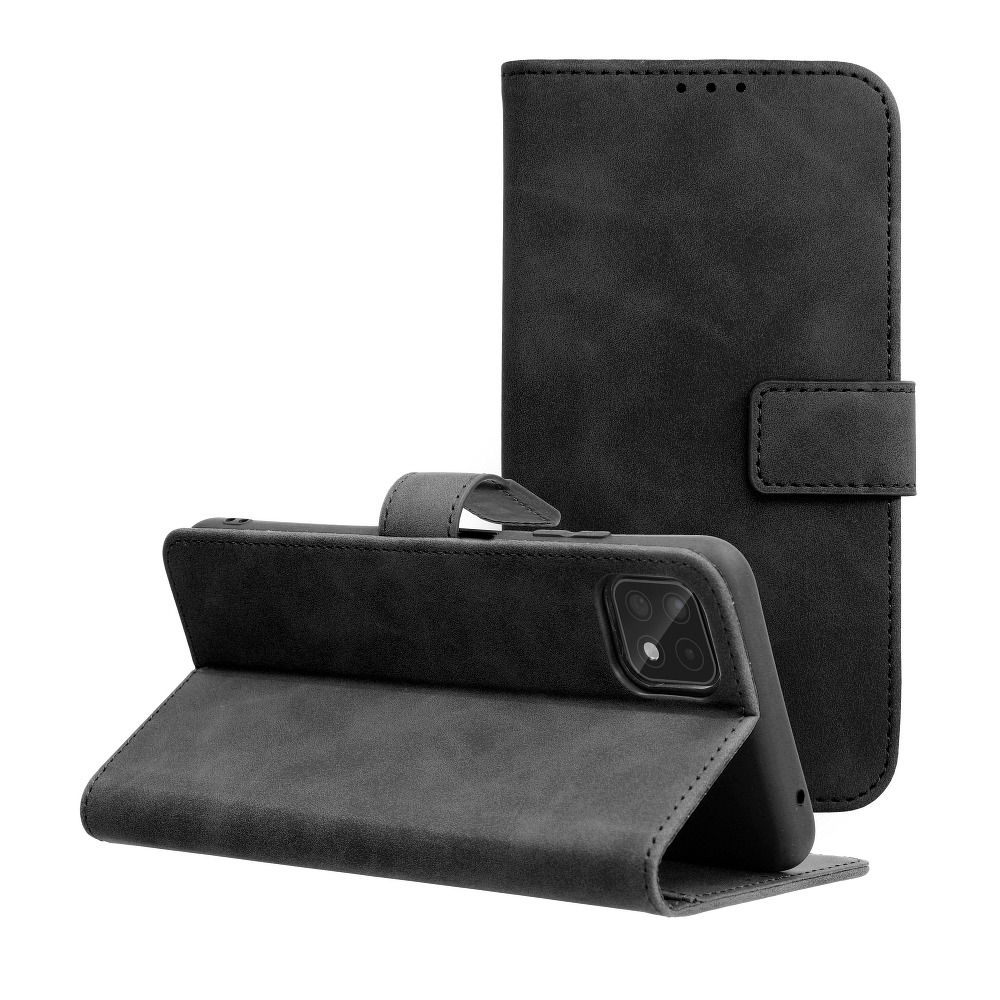 Ümbris kaanega TENDER Book Samsung Galaxy A22 (must)