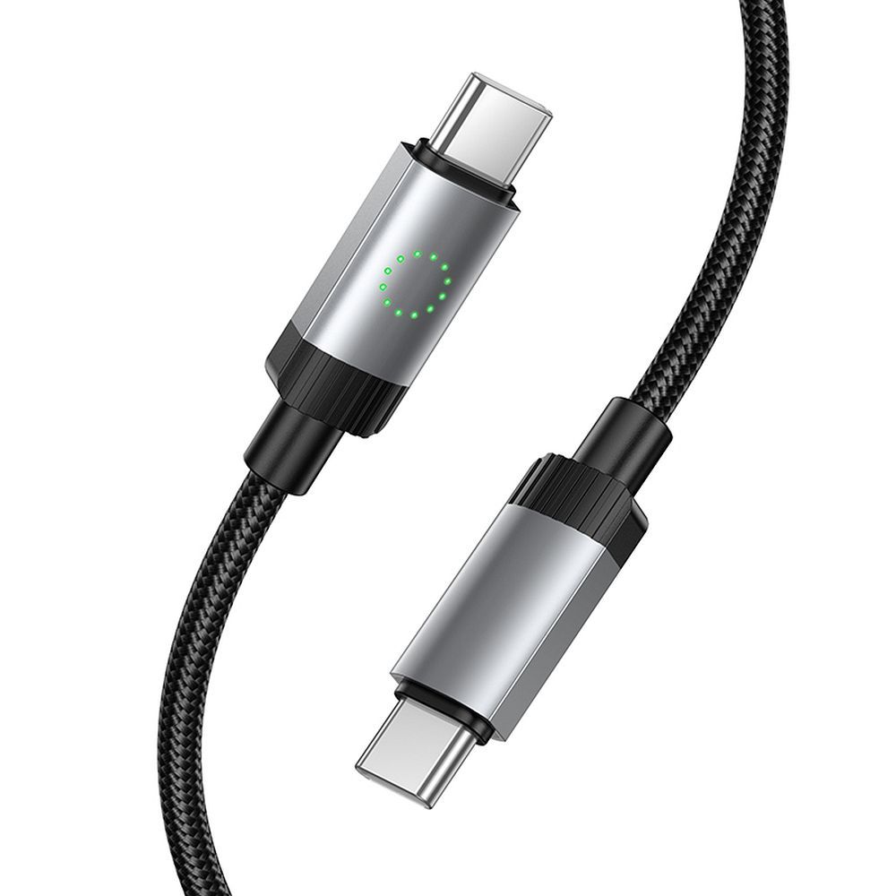 Laadimisjuhe Hoco 3A 60W Type-C to Type-C 1M (must)