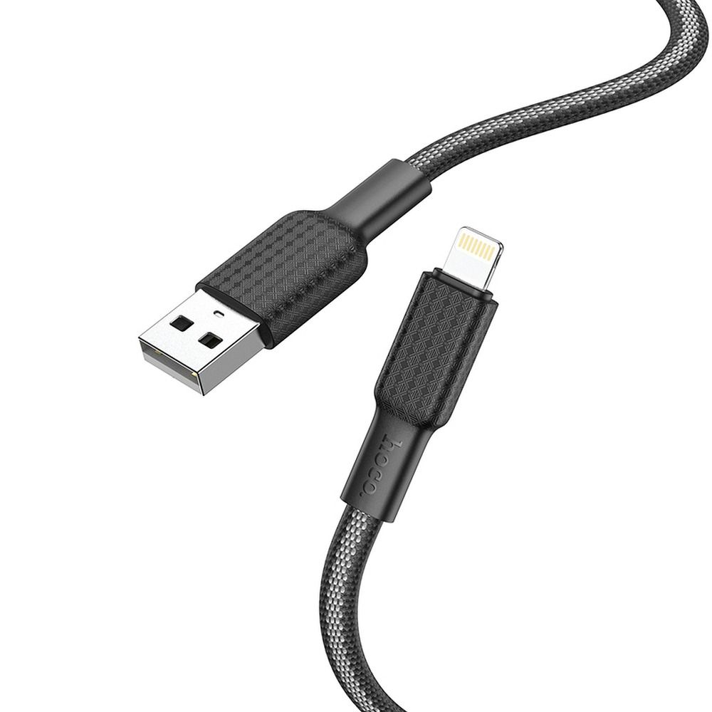 Juhe Hoco X69 2.4A USB-A to Lightning  (1m / valge)