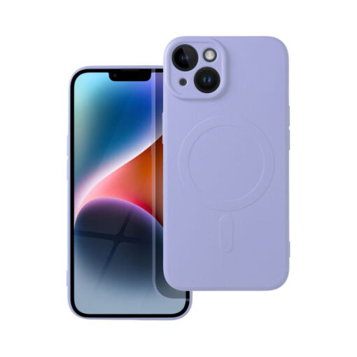 Ümbris Silicone Mag Cover iPhone 13 Pro Max (lilla)