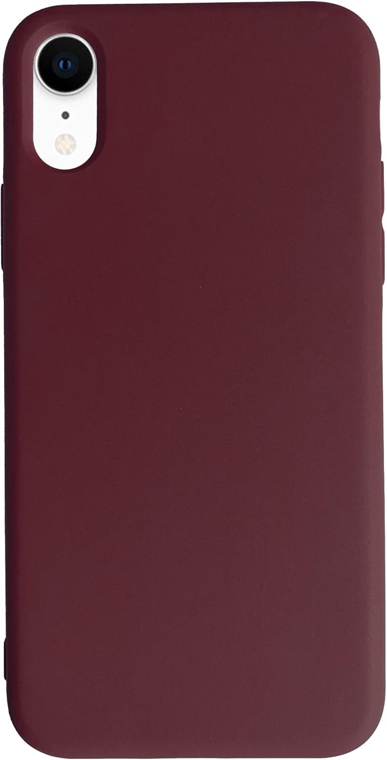 Ümbris Satin iPhone XR (viinamari)