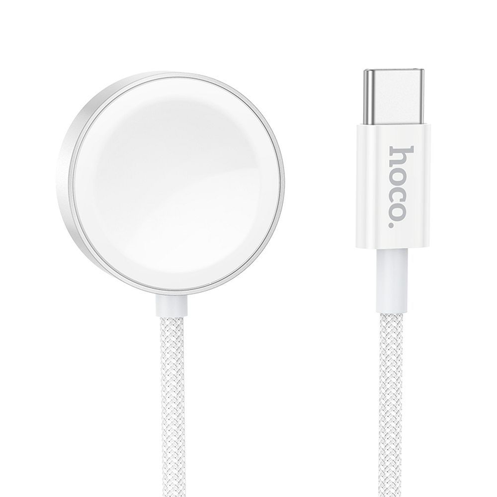 Apple Watch and Samsung Watch CW59 Hoco 2,5W USB-C (valge)