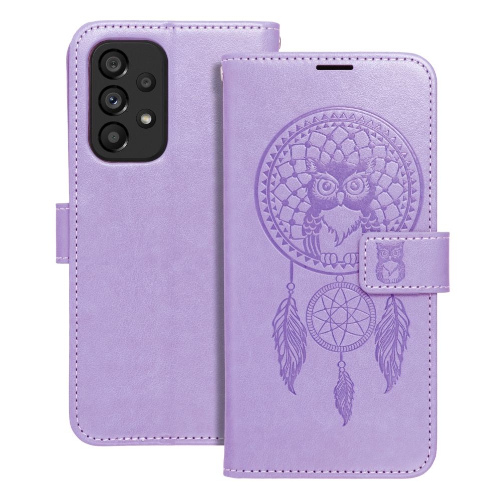Ümbris kaanega Mezzo Book Samsung Galaxy A52 / A52s (lilla)