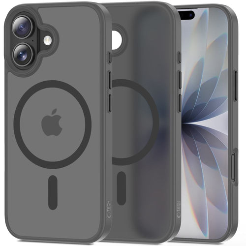 Ümbris Tech-Protect MagMat MagSafe iPhone 17 (läbipaistev\hall)