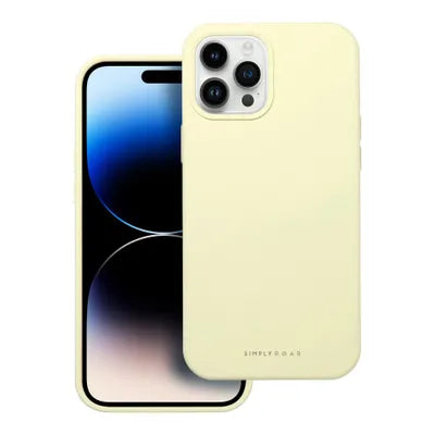 Silikoon Roar Cloud Skin iPhone 12 Pro Max (kollane)