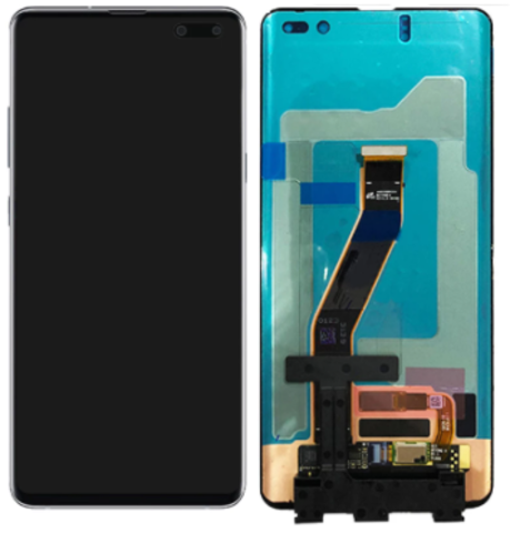 Samsung Galaxy S10 Plus 5G/SM-G975F/DS ekraan orig. (must)