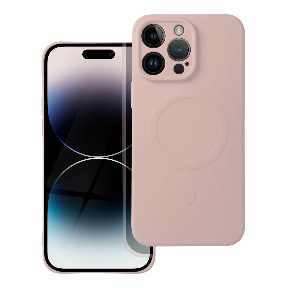 Ümbris Silicone Mag Cover iPhone 13 Pro (roosa)