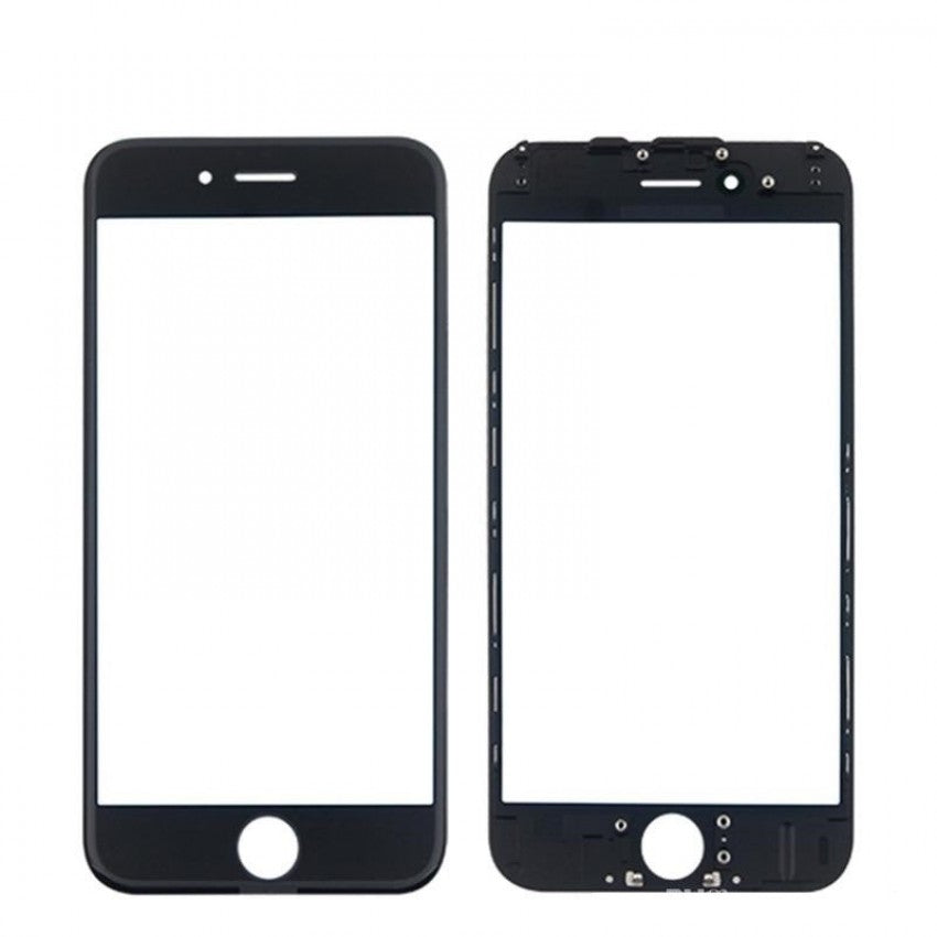 Varuosa Iphone 6 ekraani klaas (must)