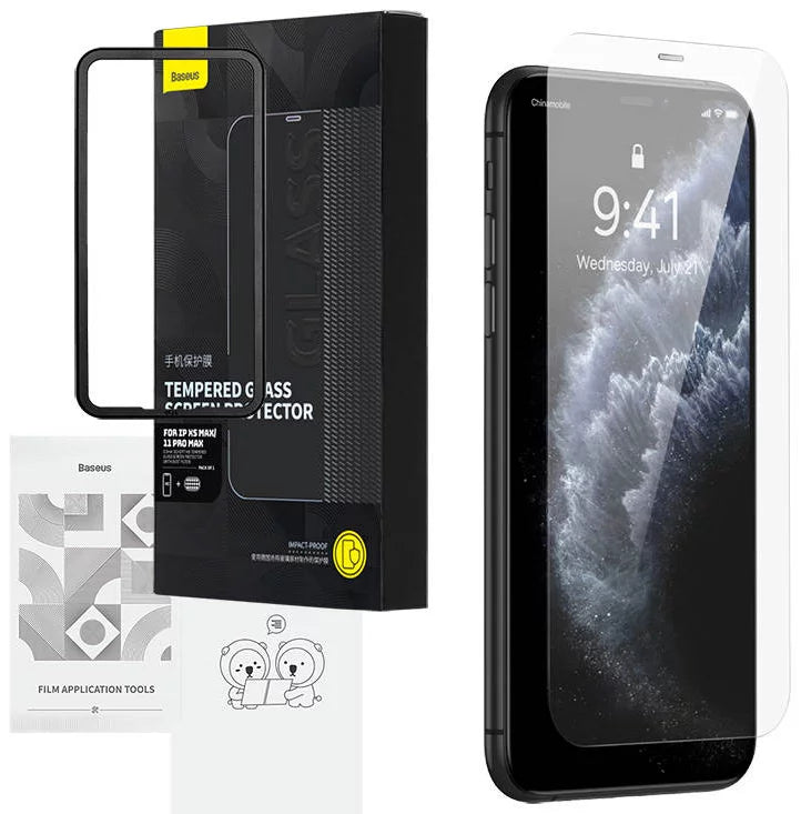 Kaitseklaas Baseus 0.3mm Tempered-Glass Apple iPhone XR/11 (läbipaistev)