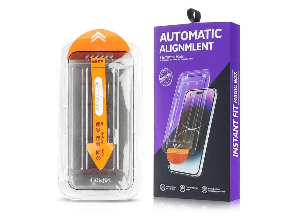 Kaitseklaas 9D Easy Tool Privacy Apple iPhone 14 Pro Max (must raam)