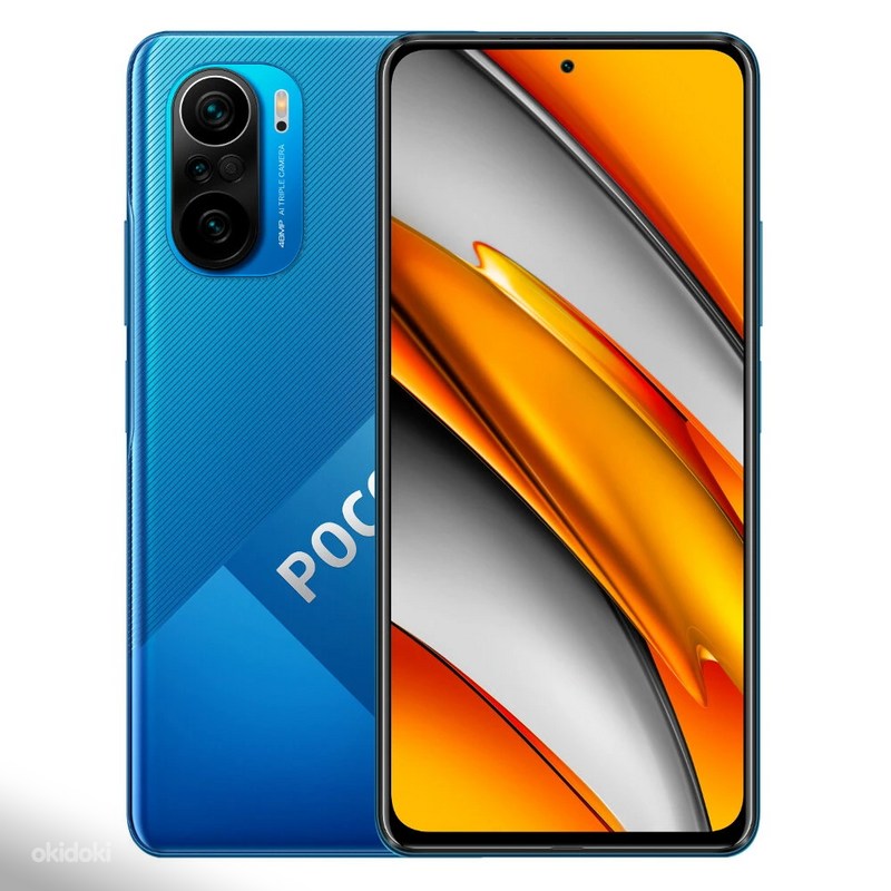 Varuosa Xiaomi Poco F3 5G LCD originaal (sinine)