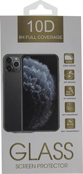 Kaitseklaas 10D iPhone 14 pro max 6,7" (must raam)