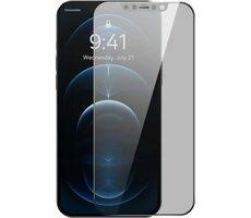 Kaitseklaas Baseus 0.3mm Tempered-Glass Privacy Crystal Series Apple iPhone 12 Pro Max (läbipaistev)