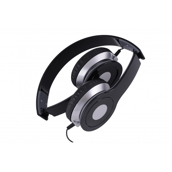 Juhtmega kõrvaklapid Rebeltec jack 3,5mm (must)