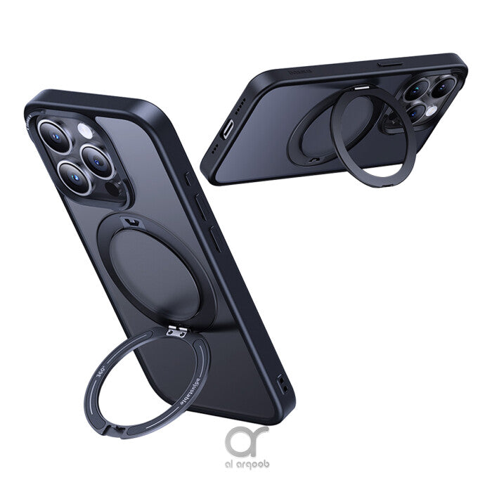 Ümbris Baseus 360 Rotatable Protective Case iPhone 15 (must)