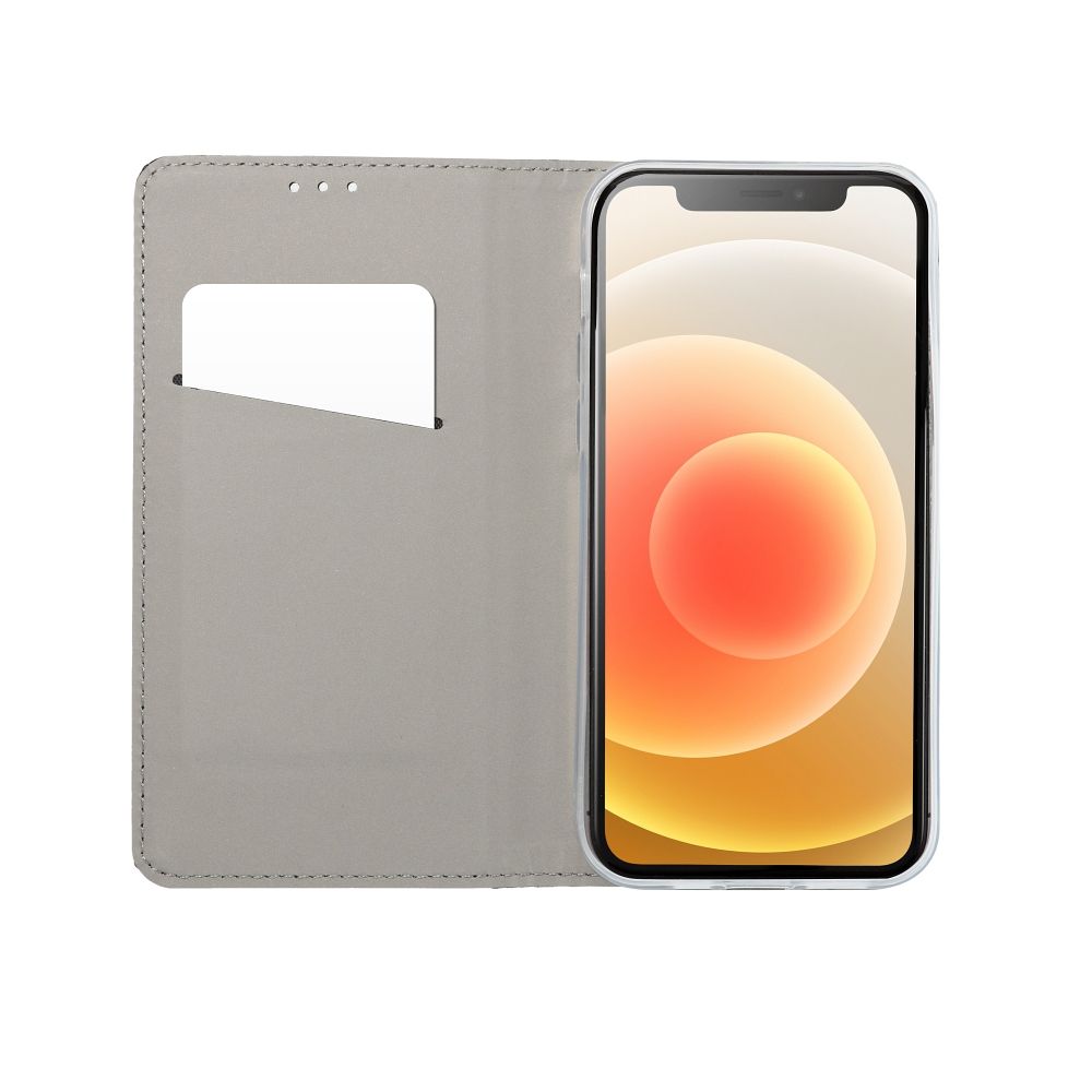 Ümbris kaanega Smart Magnet Xiaomi Redmi Note 12 4G (kuldne)
