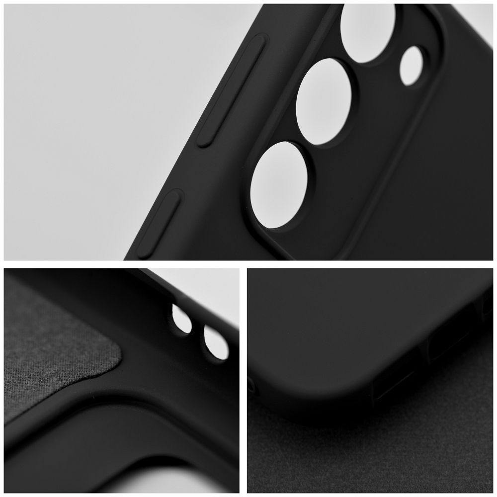 Ümbris SILICONE Samsung A17 (must)