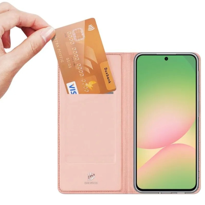 Ümbris kaanega Dux Ducis Skin Pro Samsung A57 5G (roosakuld)