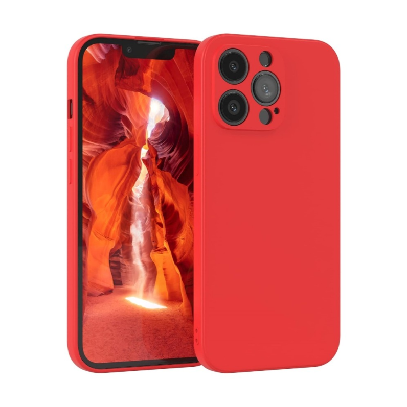 Silikoon Liquid Silicone 1.5mm Samsung A37 5G (punane)