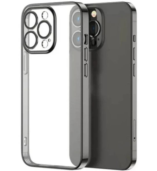 Ümbris Joyroom iPhone 14 Pro Max JR-14Q4 (läbipaistev/must)