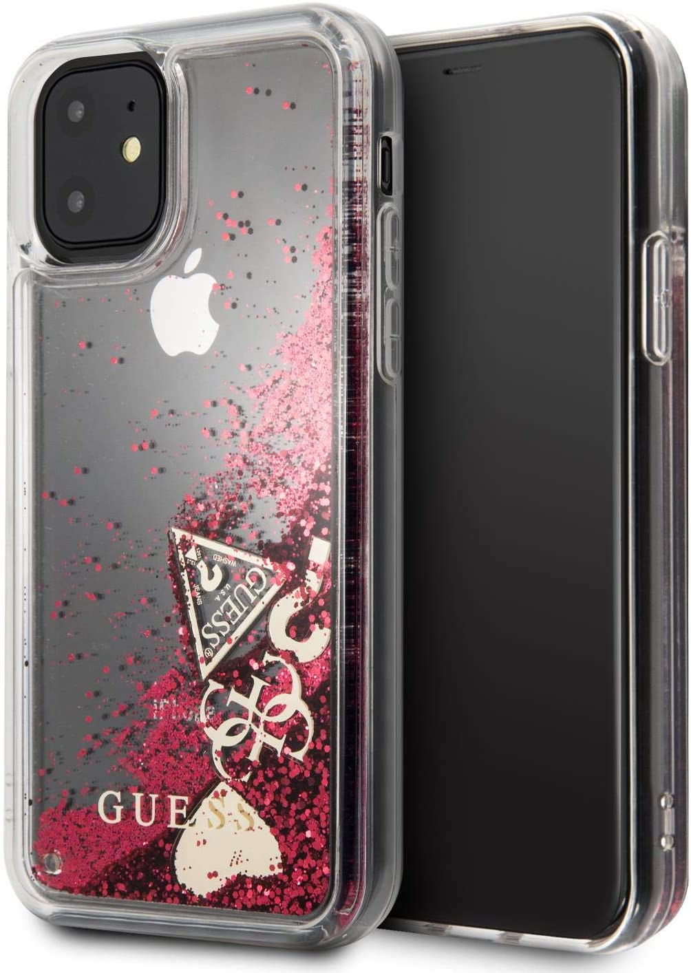 Guess Ümbris GUHCN61GLHFLRA Iphone 11 (punane)
