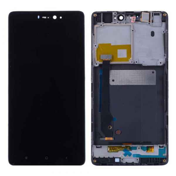 Xiaomi Mi 4C ekraan raamiga (must)