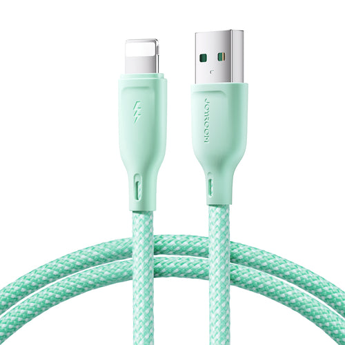 Juhe Joyroom Multi-Color Series S-A34 USB to Lightning 2.4A, 1m (roheline)