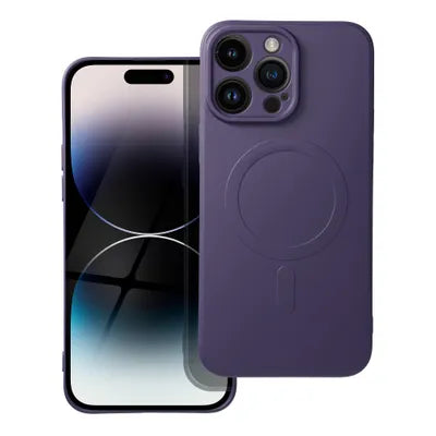 Silikoon Mag Cover iPhone 14 Pro Max (lilla)