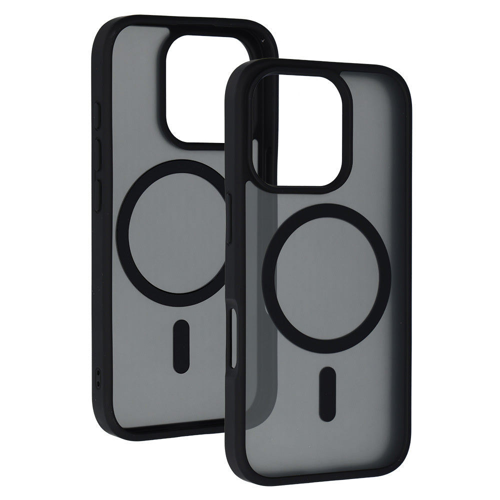 Ümbris Tel Protect Aura Matte Apple iPhone 15 Pro (läbipaistev / must)