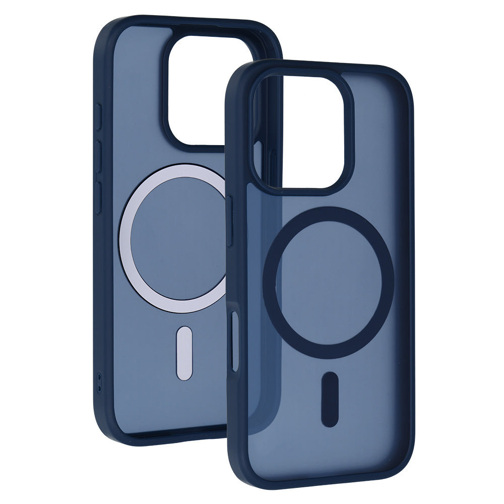 Ümbris Tel Protect Aura Matte Magsafe iPhone 15 Pro (tumesinine)