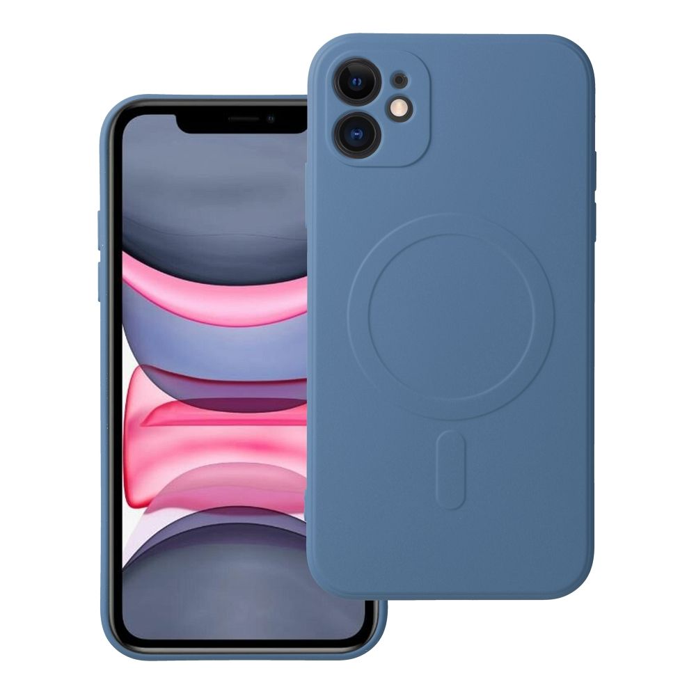 Ümbris Silicone Mag Cover iPhone 11 (sinine)