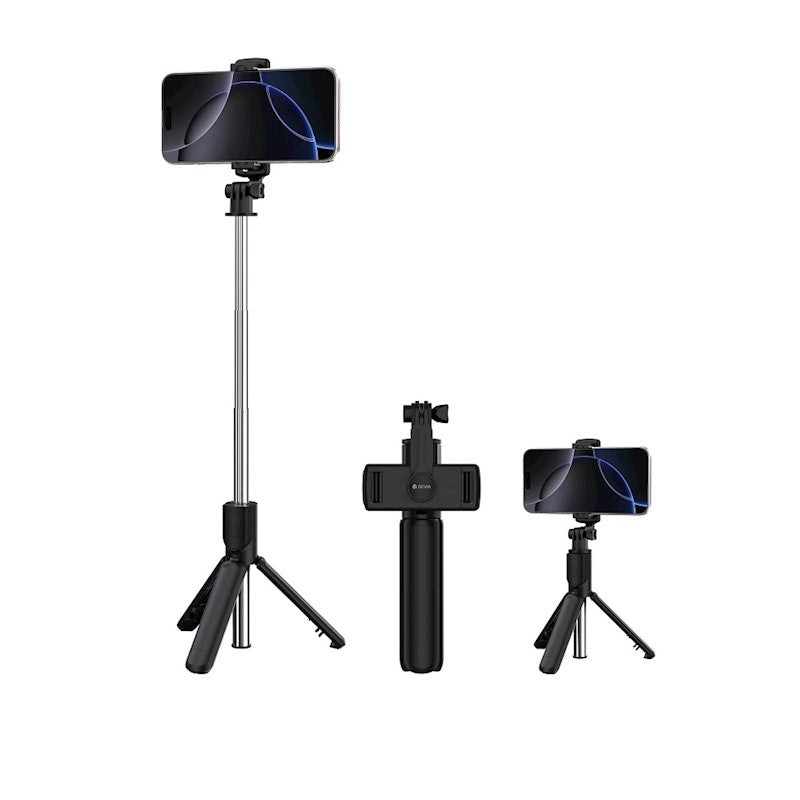 Devia selfie pulk Bluetooth tripod ES083 (must)