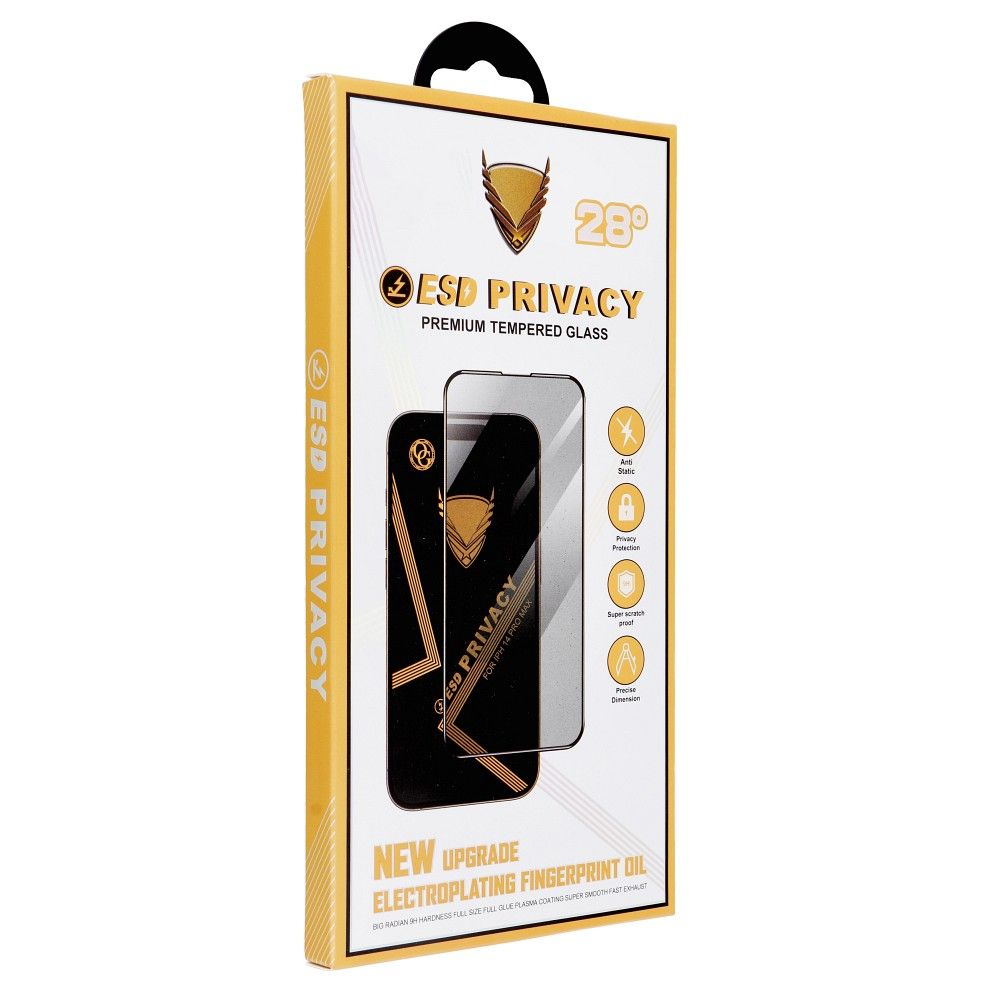 Kaitseklaas Premium Privacy Full Glue Samsung A36 (must)