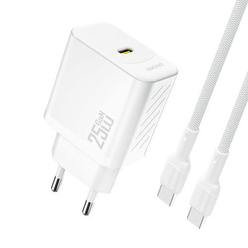 Laadija juhtmega Type-C-Type-C Dudao A27, 25w (valge)