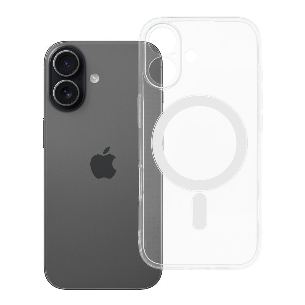 Silikoon 2 mm Mag Cover Apple iPhone 17 (läbipaistev)