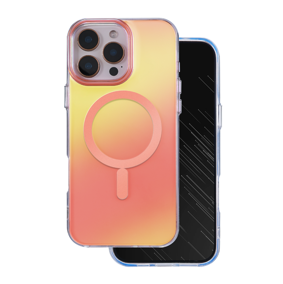 Ümbris Tecto Gradient Magsafe iPhone 15 Pro Max (roosa)