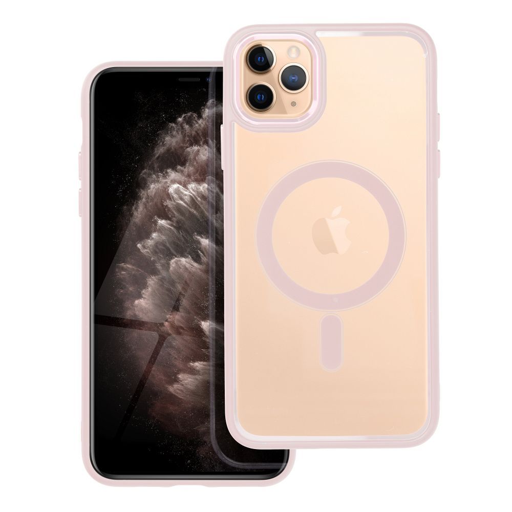 Ümbris Color Edge Mag Cover iPhone 11 Pro Max (roosa)
