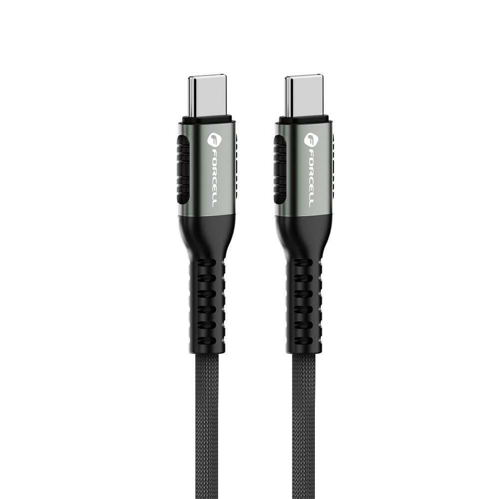 Juhe Forcell F-Energy QC4.0 PD 5A 240W Type-C to Type-C 0,25 m (must)