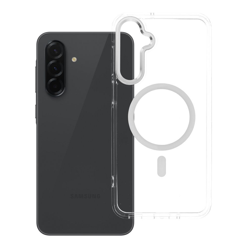 Ümbris Frame Clear Hybrid Mag Cover Samsung A16 (läbipaistev)