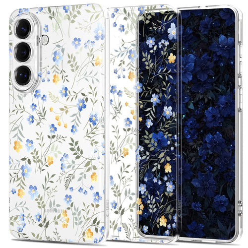 Ümbris Tech-Protect FlexAir Samsung S26 (läbipaistev / lilled)