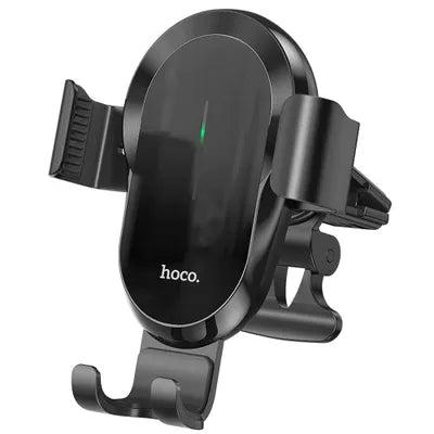 Autohoidik laadijaga Magsafe Hoco CA105 15W, ventilatsiooni (must)