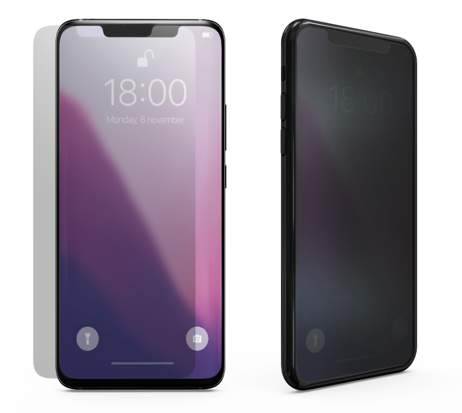 Kaitseklaas Privacy Full Cover glass Samsung A52 (must)