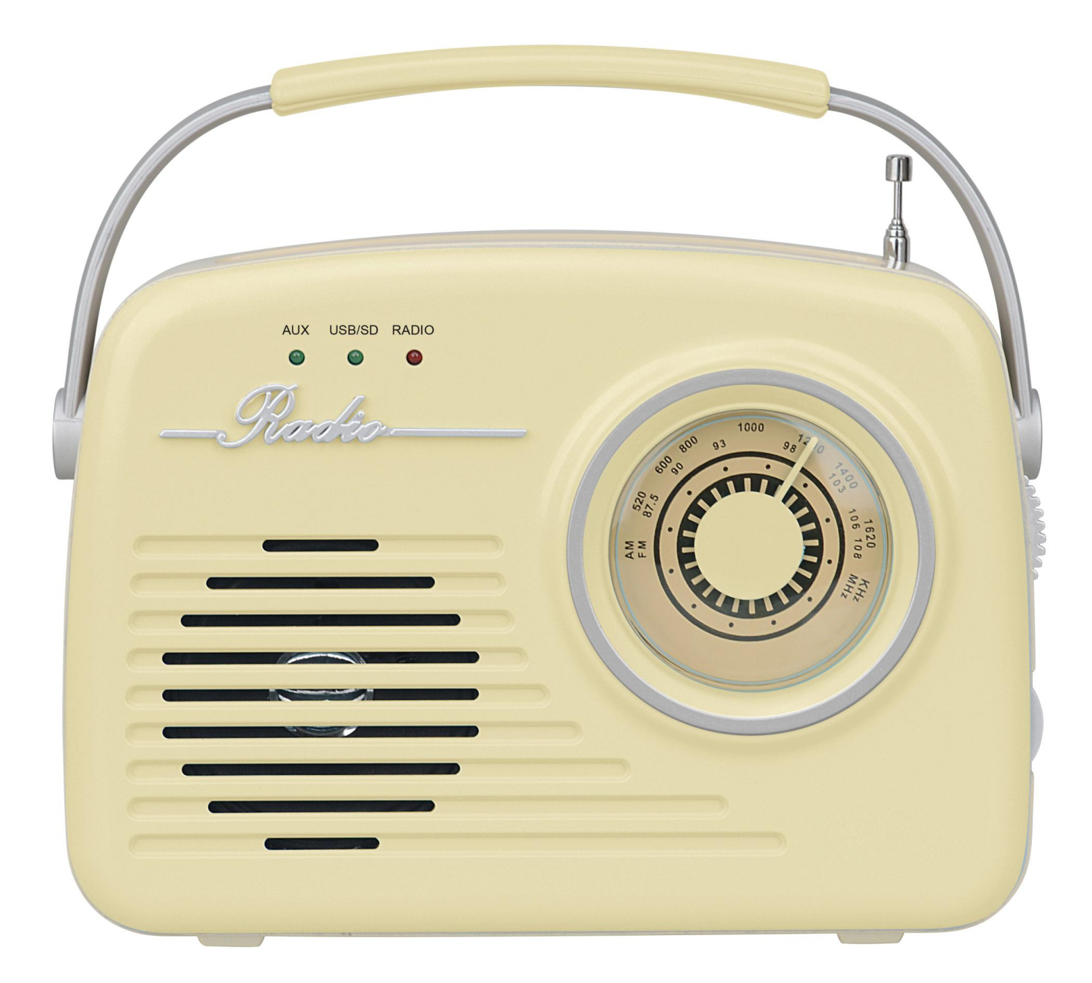 Kõlar Raadio Retro P350 Bluetooth (beež)