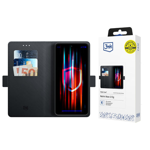Ümbris kaanega 3mk Wallet Xiaomi 15T (must)