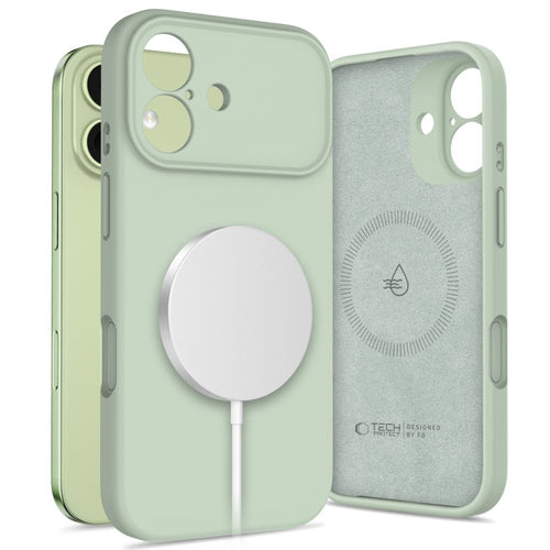Ümbris Tech-Protect Silicone MagSafe iPhone 17 (heleroheline)